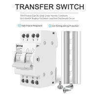 JOTTA 2P 400V Din Rail MTS สวิตช์โอนแบบแมนนวล Dual Power Changeover Switch Interlock Circuit Breaker