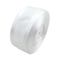 (50 yards/roll) 40mm White Soft organza ribbon Broadside wholesale gift wrapping decoration ribbons