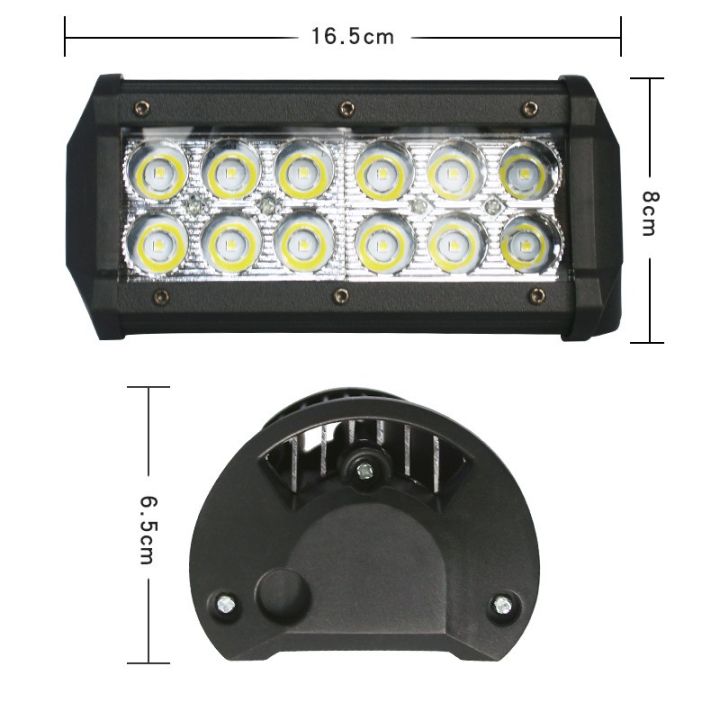 โปรโมชั่น-คุ้มค่า-ไฟตัดหมอกสปอร์ตไลท์-led-สี่แถว-36w-สำหรับรถออฟโรด2-21236-ราคาสุดคุ้ม-ไฟ-ตัด-หมอก-led-ไฟ-ตัด-หมอก-โปรเจคเตอร์-ไฟ-ตัด-หมอก-มอเตอร์ไซค์-ไฟ-ตัด-หมอก-สี-เหลือง