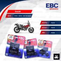 EBC ชุดผ้าเบรกหน้า-หลัง รุ่น Organic ใช้สำหรับรถ Ducati รุ่น M795 / M796 / 848 Streetfighter [ FA244-FA244-FA266 ]