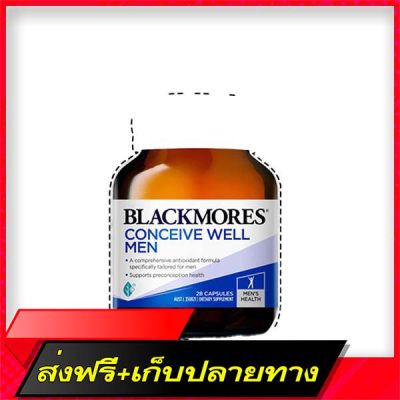 Delivery Free Ready to deliver !! Blackmores Concetive Well Men ** New package ** Nourishing vitamins for men, size 28 tabletsFast Ship from Bangkok