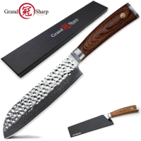 NEW 2022 Damascus Knife Set Chef Santoku Paring Knife vg10 Japanese Damascus Steel Professional Kitchen Knives ?พร้อมส่ง?ส่งจากร้าน Malcolm Store กรุงเทพฯ