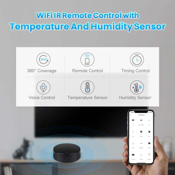 aubess-smart-wifi-ir-remote-control-universal-infrared-smart-home-controller-for-air-conditioner-tv-works-with-alexa-google-home-camera-remote-control