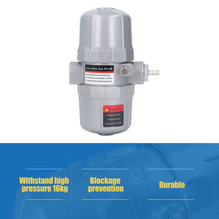 Water Drain Valve Aluminum Alloy Shell Safe Energy Saving Large Screen