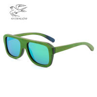 Fashion environmental sunglasses childrens color wooden Sunglasses manual bamboo-wood glasses polarizer can customize LOGO