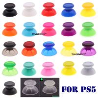 TINGDONG 1pcs 3D Analog Joystick thumb stick grip Cap Button Repair Cover Thumbstick Replacement for PS5 PS 5 Controller