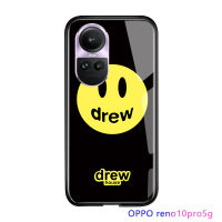 Serpens For OPPO Reno10 Pro 5G แฟชั่นหรูหราแบรนด์ยอดนิยมสำหรับเด็กผู้ชายดึงโลโก้เคสใส่โทรศัพท์ Worcester Smiley Shark Arw Panda เคสโทรศัพท์เคสกระจกนิรภัยมันวาว