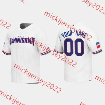 Juan Soto No.22 Dominican Republic 2023 World Baseball Jersey Printed  Fanmade