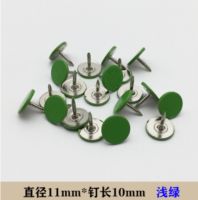 ❧✜ 04 Decorative thumbtack wall paper big head nail sofa color bubble round head nail push nail wall lengthening plane 11MMx10MM