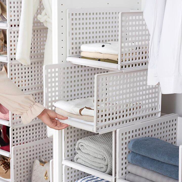 newly-folding-bin-storage-organizer-diy-plastic-cabinet-shelves-for-kitchen-office-bathroom