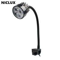 【✱2023 HOT✱】 sdis shop Niclux ไฟ Led ไฟตู้ปลาสปอตไลท์แบบคลิปออนสวิทช์เซ็นเซอร์สัมผัสโคมไฟสะท้อนแสงตู้ปลาสำหรับตู้ปลาอุณหภูมิสามสี