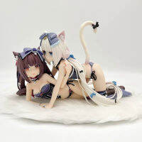 {{ONE}}13เซนติเมตร Nekopara Chocola เซ็กซี่อะนิเมะรูป Nekopara วานิลลารูปการกระทำวานิลลา Chocola หุ่นอะนิเมะสาวผู้ใหญ่รุ่นตุ๊กตาของเล่น