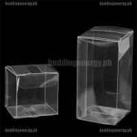 {buddi} 10Pcs PP and PVC packing boxes transparent candy box for wedding party{LJ}