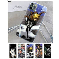 T-15 Attack on Titan โปร่งใส อ่อนนุ่ม ซิลิโคน TPU เคสโทรศัพท์ หรับ iPhone 13 14 G9 Moto 12 G8 Play Mini SE Power Max Plus Pro