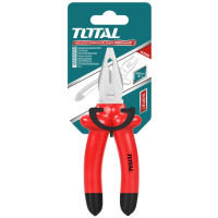 TOTAL คีมปากจิ้งจก หุ้มฉนวน THTIP181 ขนาด 8 นิ้ว Insulated Combination Plier คีม เครื่องมือช่าง