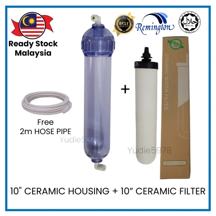 water filter 【Ready Stock】10 Ceramic Housing Casing Water Filter Casing