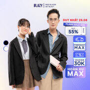 Áo Khoác Blazer Nam Nữ Tay Dài BLAZY Form Rộng 1 Lớp