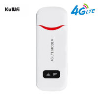 KuWfi Mini 4G Modem Portable USB 3G4G FDD LTE Wi-Fi Modem Router Support Band 13 SIM Card Slot Network Card