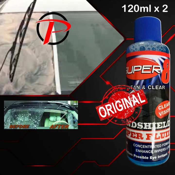 Air Wiper Pencuci Cermin kereta / Care Windshield Wiper Fluid (120ml x