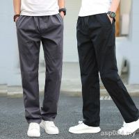 COD ☎◕❦ The Neonatal Shop34uilk9iy khaki pants for men-Straight leg sweatpants large size loose overalls men s outdoor casual pants