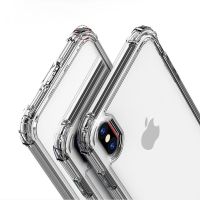 For Iphone 14 13 12 11 Pro Max Drop Protection Clear Soft TPU Case for Iphone XR X XS MAX 15 Plus Transparent Protection Cover