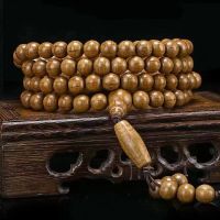 Six-channel beads bracelet dragon-falling boutique for men and women natural old rosary beads sandalwood hot style