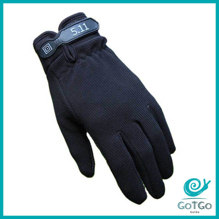 gotgo-ถุงมือมอเตอร์ไซค์-รุ่น-5-11-ไบค์เกอร์-non-slip-gloves-มีสินค้าพร้อมส่ง