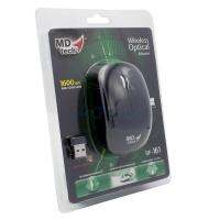 MD-TECH Wireless Optical Mouse USB (RF-160) Black