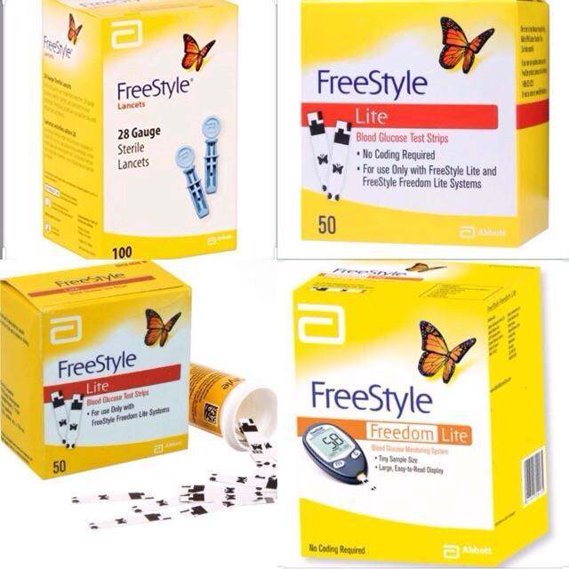 Abbott FreeStyle Test Strips Lancets and Lazada PH