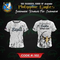 2023 Customized Fashion Philippine Eagles T-shirt e#102，Contact the seller for personalized customization