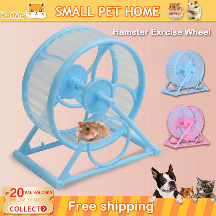 PetMe Small Hamsters Exrcise Wheel Pet Hamsters Colorful Hamsters Wheel