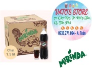 Thùng 12 chai Nước ngọt MIRINDA xá xị chai 1.5 lít Lốc 6 chai Nước ngọt