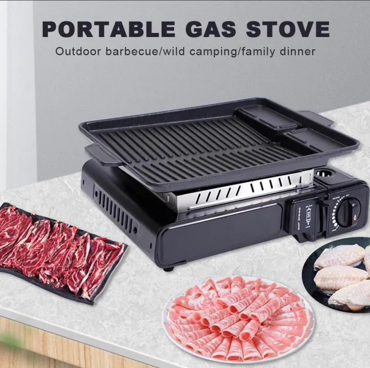 Portable Stove (without Gas ) Automatic Butane Camping Gass Stoves cooker Cassette Portable Gas