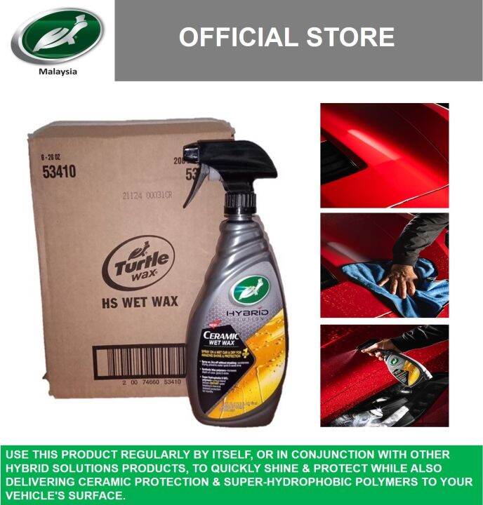 Turtle Wax Ceramic Wet Wax T53410 Lazada