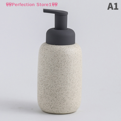 🎀Perfection Store1🎀 Ceramic Liquid Foam SOAP dispenser ปั๊มขวดนมแบบพกพาอุปกรณ์เสริมห้องน้ำ