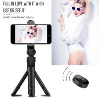 Wireless Bluetooth-compatible Selfie Stick Mini Tripod Monopod with Remote Control for Ios Android Mobile Selfie Timer Shutter 3 Selfie Sticks