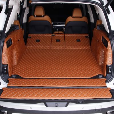 Car Trunk Mat Leather Decoration Carpet Protect Pad Interior Trim Car Styling Modification Accessories For BMW X5 G05 2021-2016