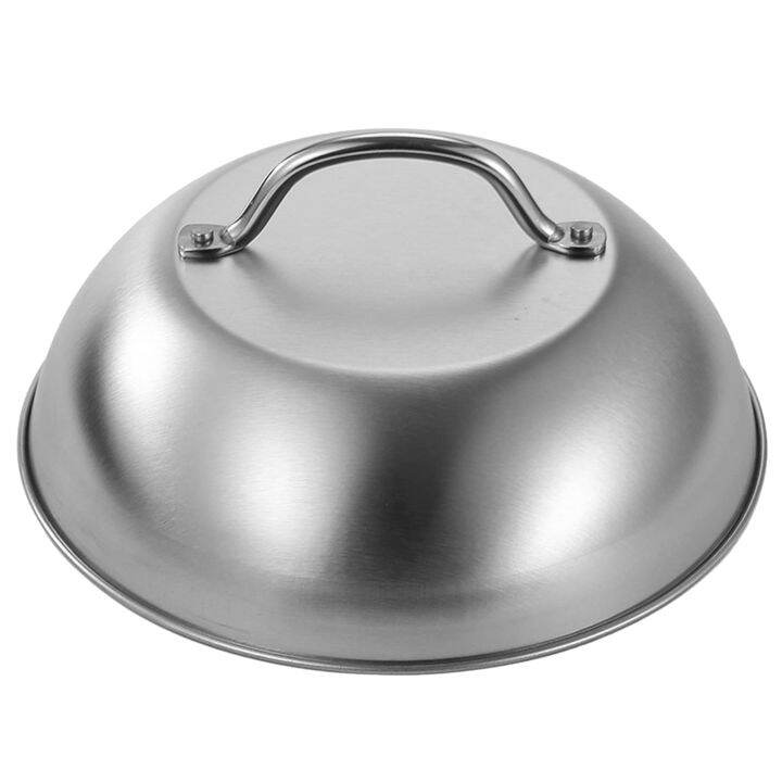 Laputa Stainless Steel Food Cover Burger Cover Round Cheese Melting