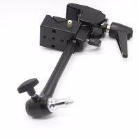 Big Super Clamp with Extension Arm And Standard Stud 1/4"&amp;3/8" Thread Light Stand Support Clip for Photo Photography Studio