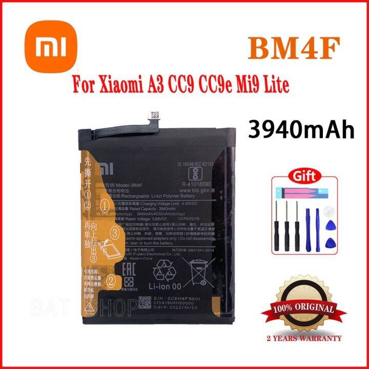 แบตเตอรี่-แท้-xiaomi-a3-mi-9lite-bm4f-แบต-xiaomi-mi-a3-cc9-cc9e-mi-9-lite-battery-bm4f-4030mah