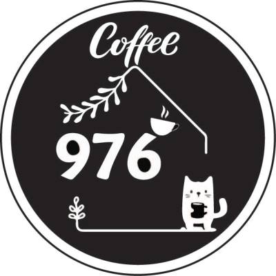 976 Coffee สติ๊กเกอร์ติดแก้วกาแฟ
