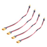 4Pcs 28cm 11 inch XT60 XT-60 Male Female Plug Connector Adapter for RC Battery