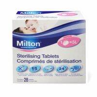 ?Ready to Ship? Milton Sterilising Tablets 28 Tablets (เม็ด) Import 100% Guarantee!