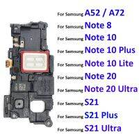 หูฟังลำโพงหูฟังตัวรับสัญญาณเสียงสายเคเบิลยืดหยุ่นสำหรับ Samsung A52 A72 A32 Note 8 10 20 S21 Plus Ultra 5G