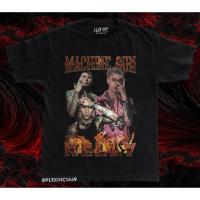 การออกแบบเดิมเสื้อยืด พิมพ์ลาย Kelly Rap Devil MGK โอเวอร์ไซซ์ สไตล์วินเทจ