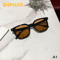 ZNPNXN แว่นกันแดดย้อนยุคใหม่สำหรับผู้ชายผู้หญิงกรอบสีดำคลาสสิกกรอบแว่นตากันแดดป้องกันรังสียูวี