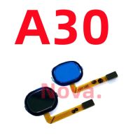 Fingerprint For Samsung Galaxy A30 Home Button Finger Print Touch Flex Cable Cellphone Replacement Part