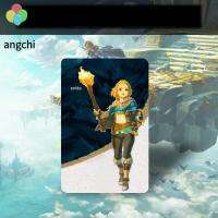 ANGCHI ตำนาน Zelda Zeldas Amibo 3ชิ้นกระเป๋าใส่บัตรคอลเลกชันเกมอุปกรณ์การ์ดสำหรับชิปจากเกมสวิตช์