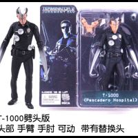 2023NECA7 นิ้ว เทอร์มิเนเตอร์ 2 T800 ชวาร์เซเน็กเกอร์ โมเดลตุ๊กตาตุ๊กตาเคลื่อนย้ายได้