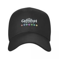 Genshin Impact Logo Baseball Cap Unisex Adult Anime Game Adjustable Dad Hat for Men Women Sun Protection Spring Hats